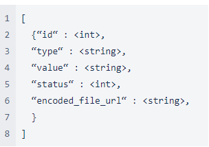 Arid Gopher V2 server response with JSON object